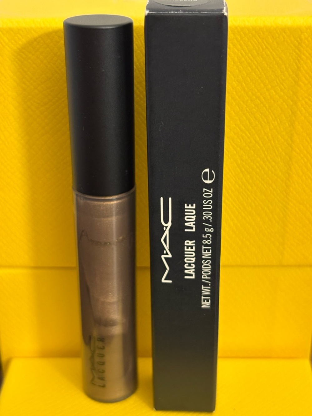 VINTAGE DISCONTINUED MAC Cosmetics Lacquer Lipgloss- Shellac